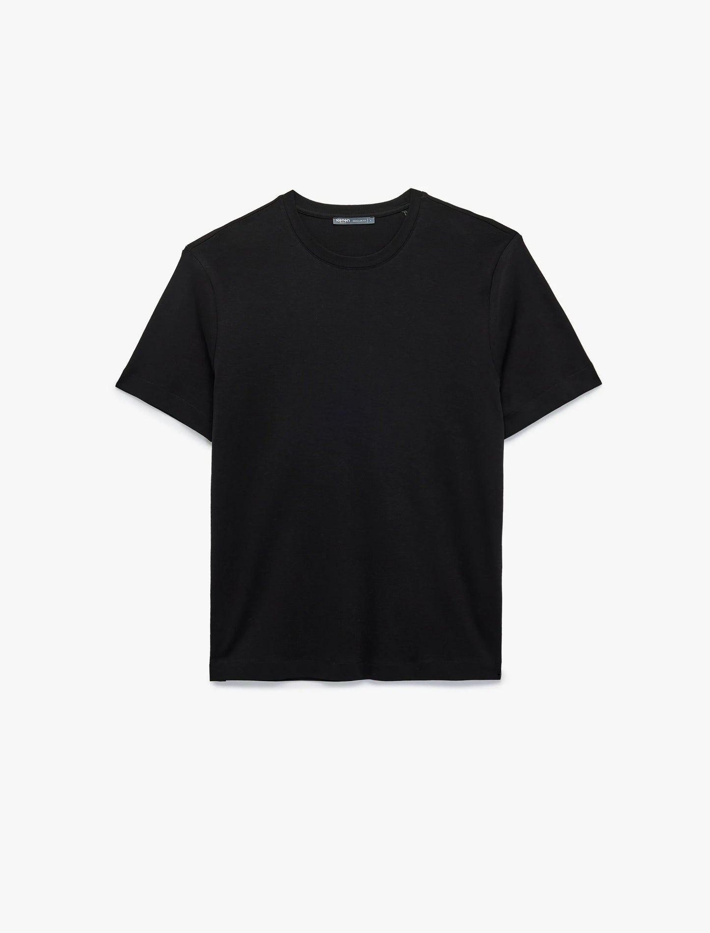 Siyah Basic Oversize T-shirt
